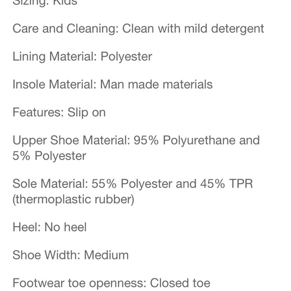 Black Quilted Sneaker Kids Girls Slip On Shoes NWT - Picture 4 of 4